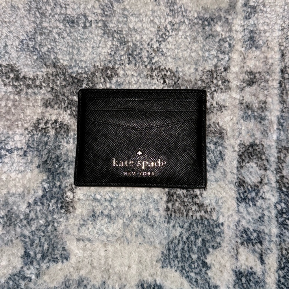 NOWT Kate Spade Black Card Holder